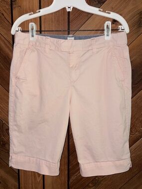 Pale Pink GAP Bermuda Shorts